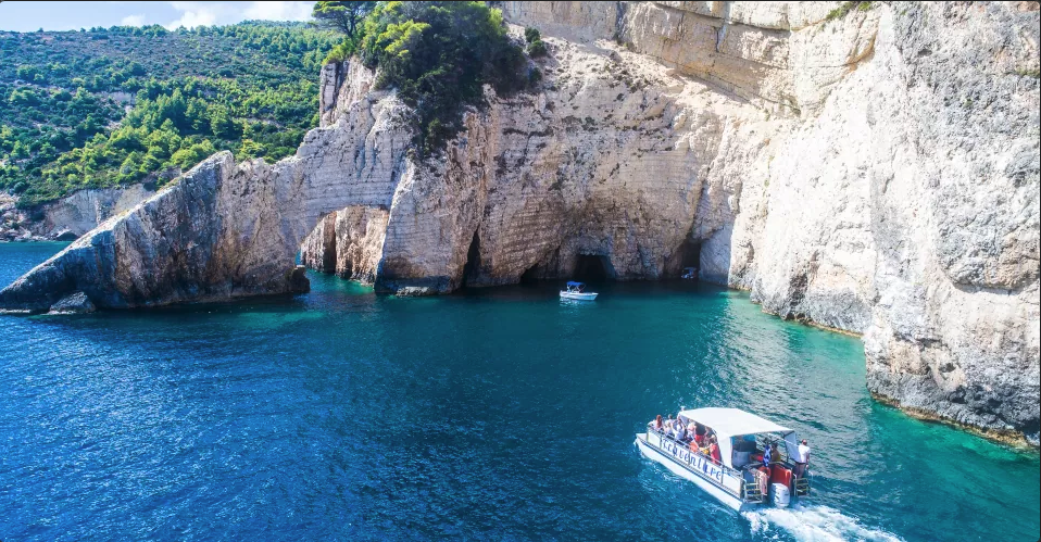 Mamma Mia Excursion Zante 2026: Keri Caves, Turtle Island & the Ionian Sea