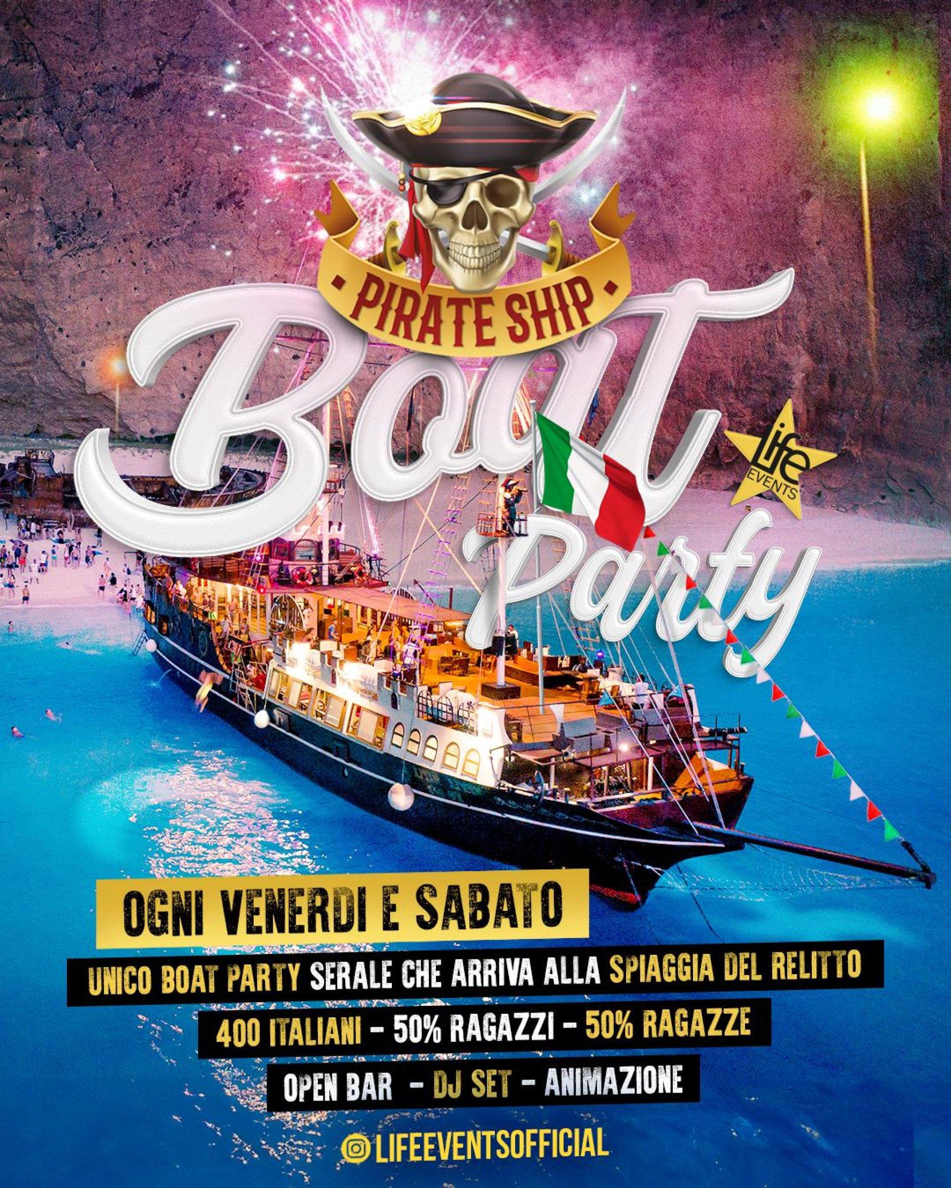 Tickets IL BOAT PARTY PIÙ EPICO DI ZANTE! — Laganas, Zante
