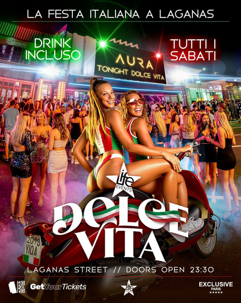 DOLCE VITA IL SABATO ITALIANO DI LAGANAS