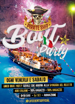 IL BOAT PARTY ITALIANO PIU EPICO DI ZANTE