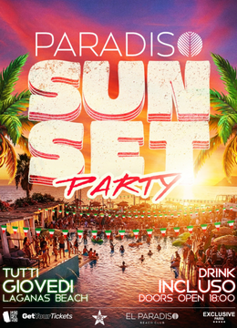 PARADISO SUNSET PARTY
